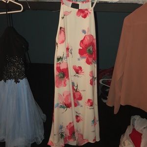 High Low Strappy Dress